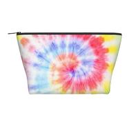 Remolino en Espiral de Arco Iris Tie Dye, Bolsa de artículos de tocador Bolsa de Maquillaje Bolsa de cosméticos Bolsa de artículos de tocador de Viaje portátil