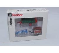 Remolque De Abono Preiser 17918 1:87 H0 Nuevo En Su Caja Original