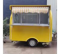 Remolque de alimentos hecho a medida para barbacoa, café, pollo frito y salchichas con diseño profesional de equipos de cocina, diseñado para vendedores ambulantes y pequeñas empresas basadas en