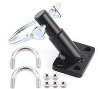 Remolque de bicicleta, acoplador, adaptador de bicicleta, enganche para bicicleta con pasador de seguridad, montaje rápido, acoplamiento para bicicleta, cochecito de bebé, remolque de carga