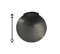 Remolque de parachoques delantero sin pintar profesional confiable para serie 6 para Gt G32 M Sport 2018-2020 M Sport 2018-2020, pieza de repuesto de tapa de enganche de remolque de plástico ABS (sin