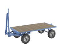 Remolque de tiro eurokraft pro, dirección por traviesa giratoria, carga máx. 3 t