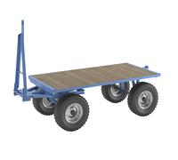 Remolque de tiro eurokraft pro, dirección por traviesa giratoria, carga máx. 5 t