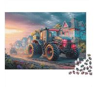 Remolque en una Carretera de Tierra Puzzle De 1000 Piezas Estilo de fantasía Rural Serie Art Collection Entretenimiento Creativo Adultos Y Niños A Partir De 12 Año 70x50cm/1000pcs