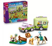 LEGO® Friends 42695 Remolque con un caballo y un potrillo