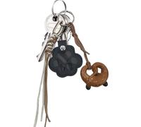 Remolque Llave de Piel de Perro - Cabello Ligero para recolectar, Accesorio para Amantes de Las Mascotas para Estampado de Patas, Colgantes de Recuerdo para Cachorros | Familia