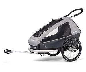 REMOLQUE NIÑO CROOZER KID KEEKE 1 2020 GRIS ROCA