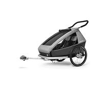 REMOLQUE NIÑO CROOZER KID KEEKE 2 2020 GRIS ROCA