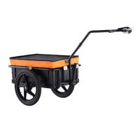Remolque para bicicleta , capacidad de carga de 40 kg, carrito de bicicleta plegable y compacto con universal, ruedas de 406 mm, compatible con ruedas de bicicleta de 640 mm a 711 mm