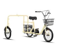 Remolque para Bicicleta con Doble Freno para el Transporte de Mascotas al Aire Libre.