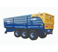 Remolque Triasse Halfpipe Para Ensilado Kane Trailer 1:32 Modelo BRITAINS