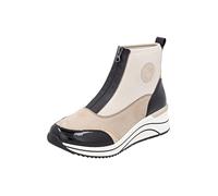 Remonte D0T78 - Zapatillas altas para mujer, Beige Kombi 60, 36 EU Weit