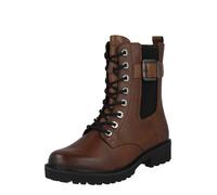 REMONTE Botines con cordones marrón oscuro, Talla 42