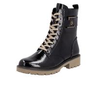 REMONTE Botines con cordones negro, Talla 42