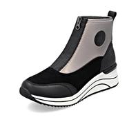 Remonte Botines para mujer D0t78, Negro Combi 03, 44 EU Weit