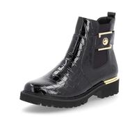 Remonte Mujer D8684 Chelsea Botín, negro 03, 39 EU