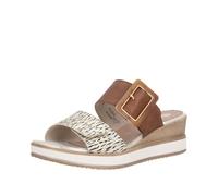Remonte Chanclas para mujer D6463, color marrón, talla 37 EU