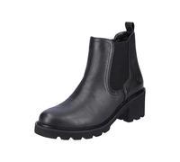 Remonte D0a70, Botas Estilo Chelsea Mujer, Negro (Negro 01), 41 EU
