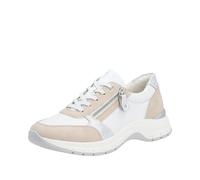 Remonte D0g09, Zapatillas Mujer, Rosa Blanco Ice White 81, 36 EU Ancho