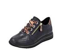 Remonte D0H11 - Zapatillas Bajas para Mujer, Color Negro, Talla 41 EU, Negro, 41 EU