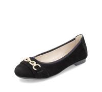 Remonte D0K10 - Bailarinas clásicas para mujer, Negro 02., 39 EU