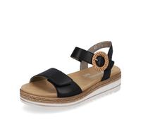 REMONTE Sandalias con hebilla oro / negro 41 oro / negro