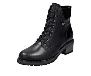 Remonte D1A70 - Botas cortas para mujer, color negro, talla 36 EU, Negro, 36 EU