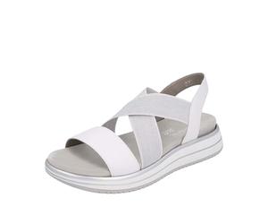 Remonte D1j50, Sandalia con Pulsera Mujer, Blanco, 42 EU