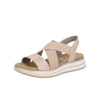 Remonte D1j50, Sandalia Mujer, Rosa Rosa Metálico 31, 44 EU