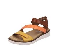 Remonte D2050, Sandalia Mujer, Amarillo Naranja Nuez moscada 25, 37 EU