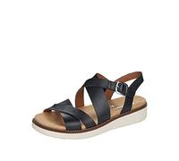 Remonte D2060, Sandalia Mujer, Negro 01, 36 EU