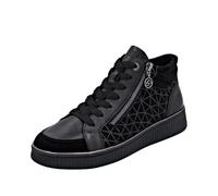Remonte Zapatillas altas para mujer D2E70, color negro, talla 38 EU, Negro, 38 EU