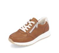 Remonte D2G01 - Zapatillas bajas para mujer, con plantilla suelta, Braun Kombi 20, 44 EU