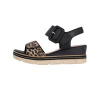 Remonte D2L53 Sandalias De Cuña Para Dama Zapatos De Tacón Sandaletas De Tacón
