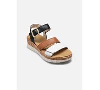 Remonte Sandalias para mujer D2P50, sandalias sueltas para mujer, Negro Combi 03, 39 EU