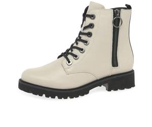 Remonte D8671, Botas Mujer, Chalk, 36 EU