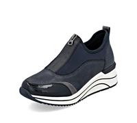 Remonte Deportivas elasticas con Cremallera caña Alta Sport Mujer Beige para: Mujer