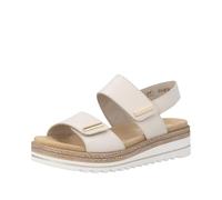 Remonte Femme D0q59 - Sandalias de cuña, color beige, 40 EU