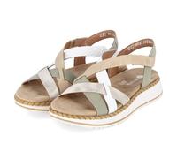 Remonte Femme D3j53 - Sandalias de tobillo para mujer, color verde, 42 EU
