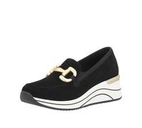 Remonte Mocasines para Mujer D0T12, Color Negro, 39 EU, Negro, 39 EU