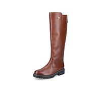 Remonte Mujer Botas D0B72, señora Botas clásicas,Plantilla Desmontable,Repelente,remonteTEX,Botas de caña Larga,Botas,Braun,38 EU / 5 UK