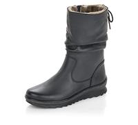 Remonte Mujer Botas R8471, señora Botas clásicas,Plantilla Desmontable,Botas de caña Larga,Botas,Botas Slip-on,Schwarz,45 EU / 10.5 UK