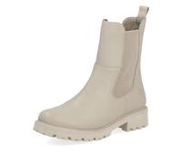 Remonte Mujer Botines D8694, señora Botas Chelsea,plantilla desmontable,botas,medias botas,botín,bota de deslizamiento,plano,beige,38 EU / 5 UK