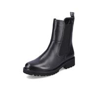 Remonte Mujer Botines D8694, señora Botas Chelsea,Plantilla Desmontable,Botas,Medias Botas,botín,Bota de Deslizamiento,Plano,Schwarz,43 EU / 9 UK