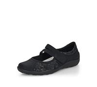 Remonte Mujer Mocasines R3510, señora Zapatillas,Pantuflas,Plantilla Desmontable,Slip-on,Moda,Zapato Informal,Schwarz,38 EU / 5 UK