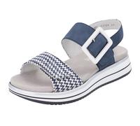 Remonte Mujer Natural Hermoso Sandalia Con Cuero Cierre Adhesivo D1J53