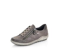 Remonte Mujer Zapatos con Cordones R1402, señora Zapatos Deportivos con Cordones,Plantilla Desmontable,Repelente,remonteTEX,Grau,41 EU / 7.5 UK