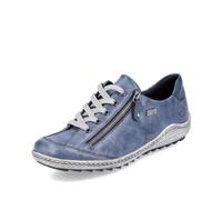 Remonte Mujer Zapatos con Cordones R1402, señora Zapatos Deportivos con Cordones,Plantilla Desmontable,Repelente,remonteTEX,Blau,42 EU / 8 UK