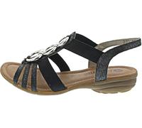 Remonte R3605, Sandalia con Pulsera Mujer, Gris, 38 EU