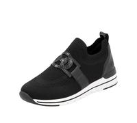Remonte R6713, Mocasín Mujer, Negro, 37 EU